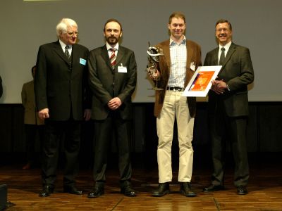 Preis-Überreichung Benno Grützmacher