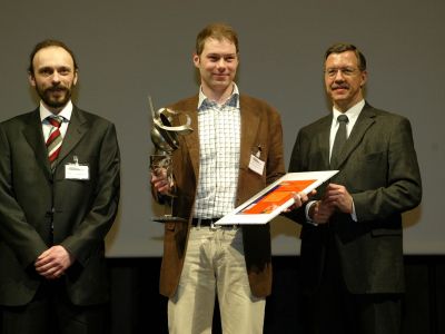 Preis-Überreichung Benno Grützmacher